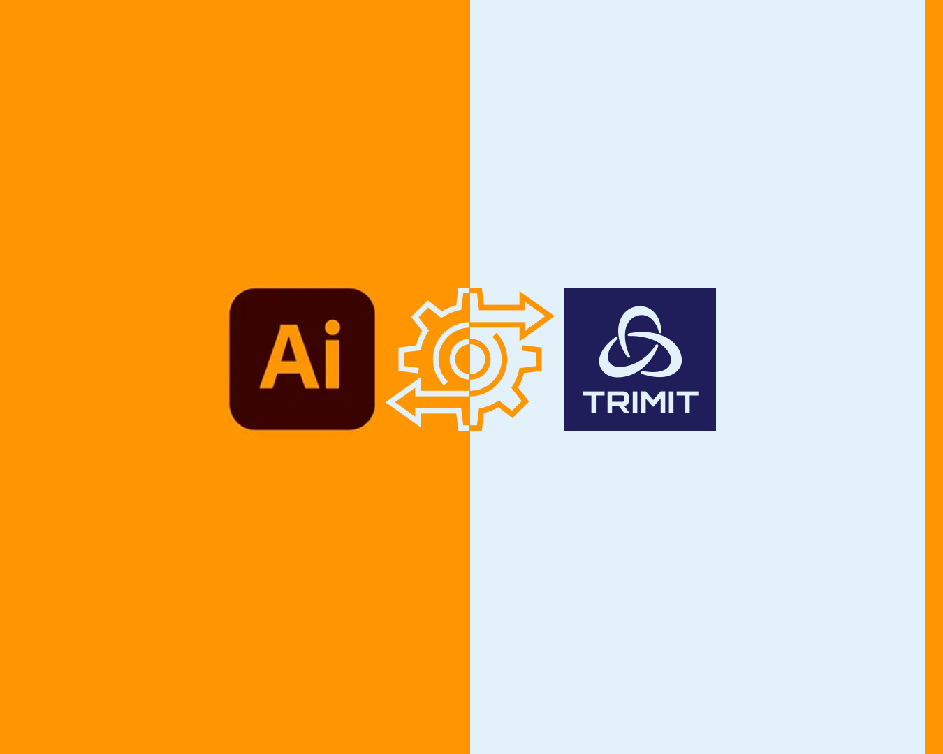 Adobe Illustrator and TRIMIT logo
